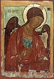 Икона "Архангел Михаил", из Деисуса. Около середины XVI в.